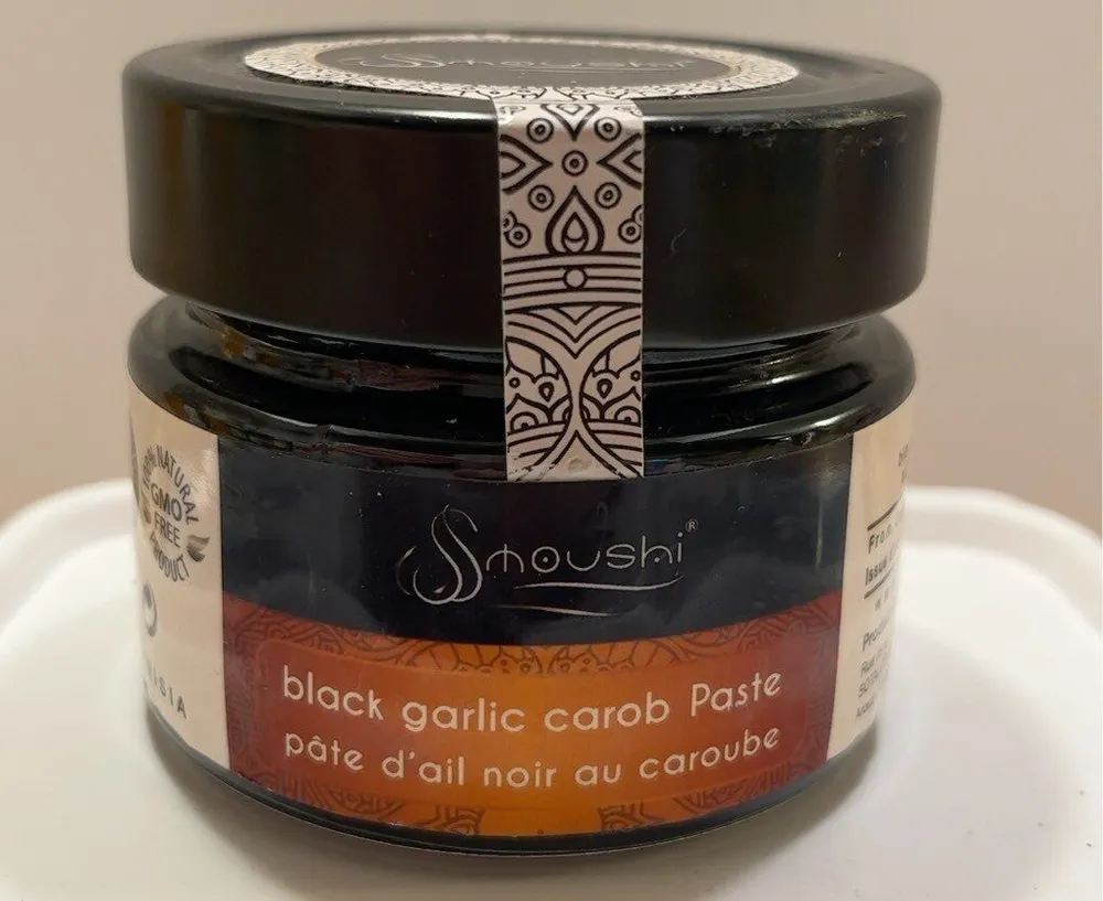 Pâte d’ail noir au caroube