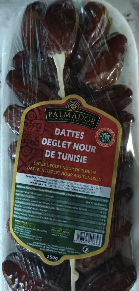 Datteri deglet nour de tunisie