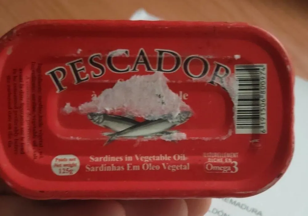 Sardinas en aceite vegetal
