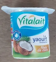 Yaourt aromatisé noix de coco