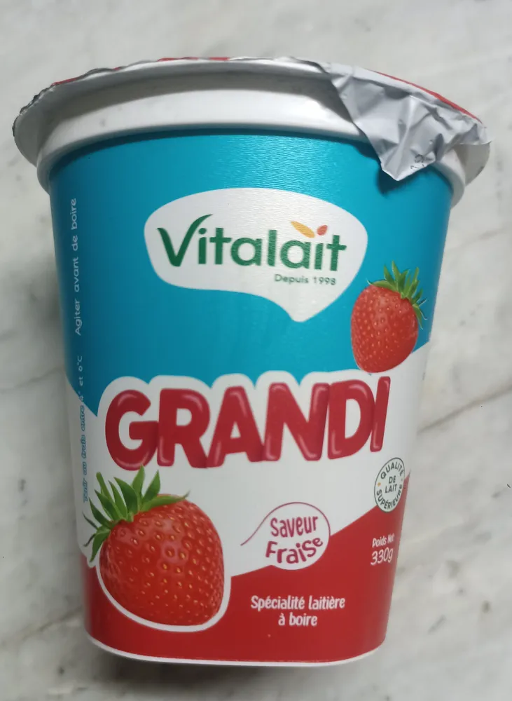 Grandi goût fraise