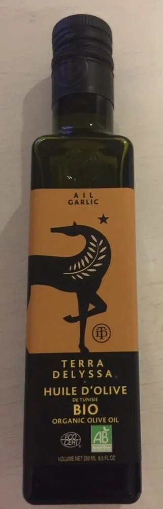 Organic Extra Virgin Olive Oil Infused with Garlic