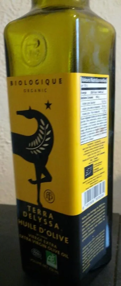 Organic extra virgin olive oil