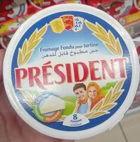 Fromage Fondu  Président 8 portions