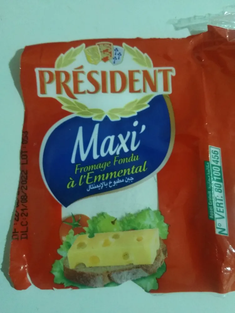 fromage fondu à l'Emmental