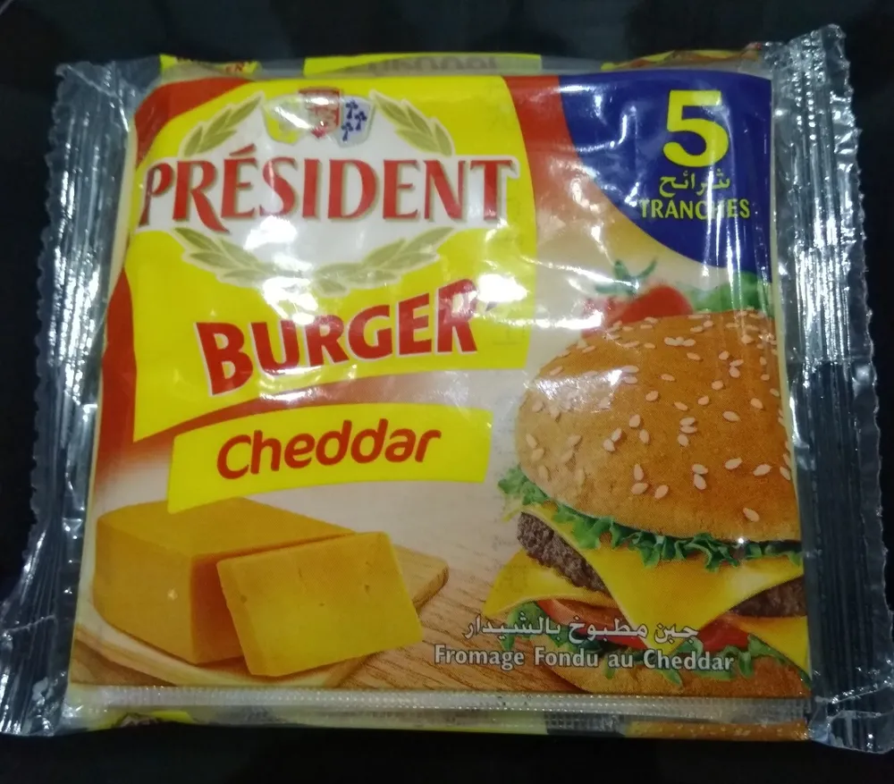 BURGER'  cheddar
