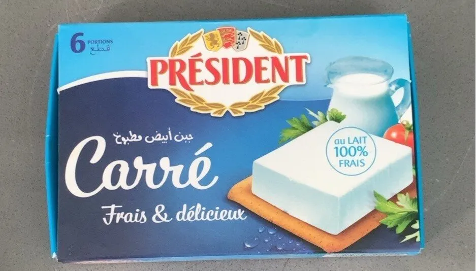 Carré president 6 portion