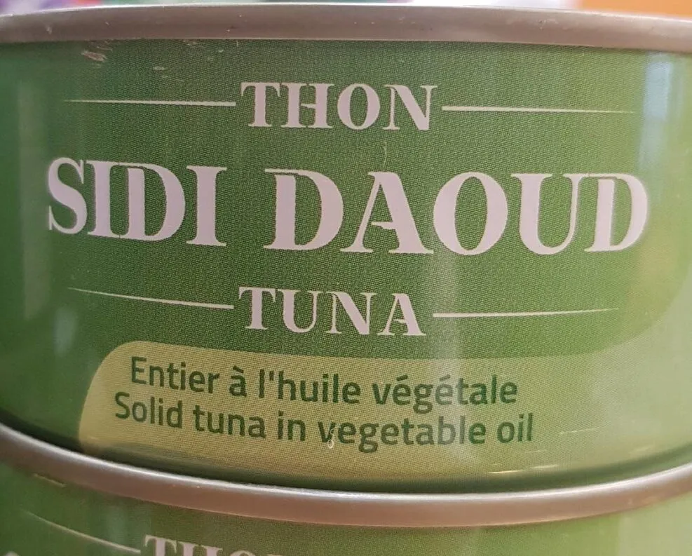 thon entier à l'huile végétale