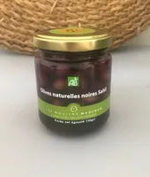 Olives naturelles noires Sahli