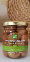 Olives Naturelles Meski Fenouil & Citron