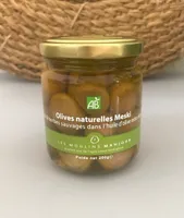 Olives naturelles Meski Ail & Herbes sauvages