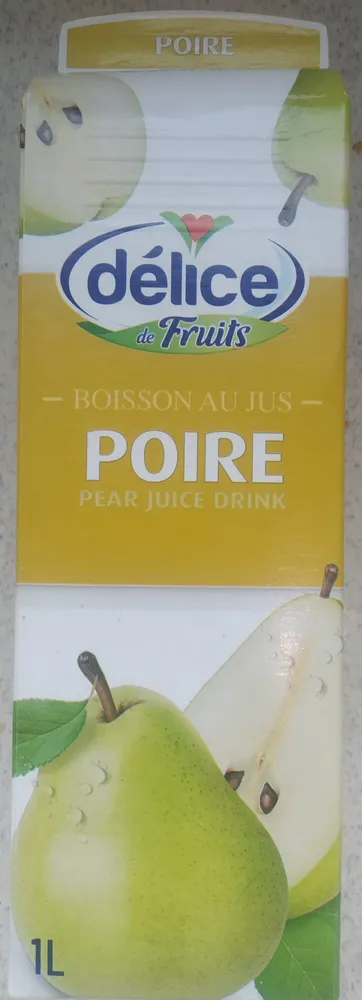 Boisson au jus de poire