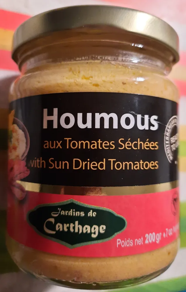Houmous aux Tomates Séchées
