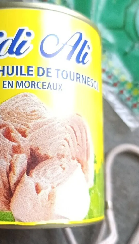 Thon a l'huile de tournesol sidi ali