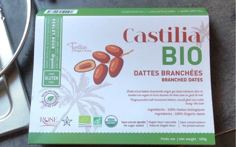 Dattes branchées