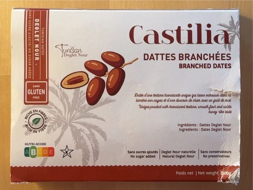 Dattes branchées Deglet Nour