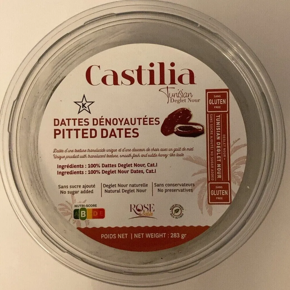 Dattes dénoyautées