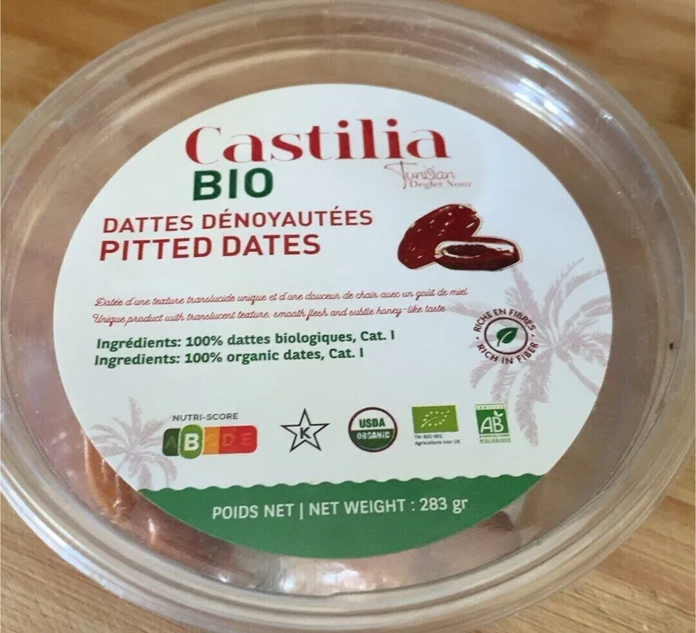 Dattes dénoyautées