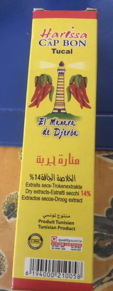 Harissa Cap Bon En Tube