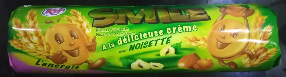 Smile ( à la creme goût noisette )