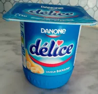 Yaourt aromatisé goût banane