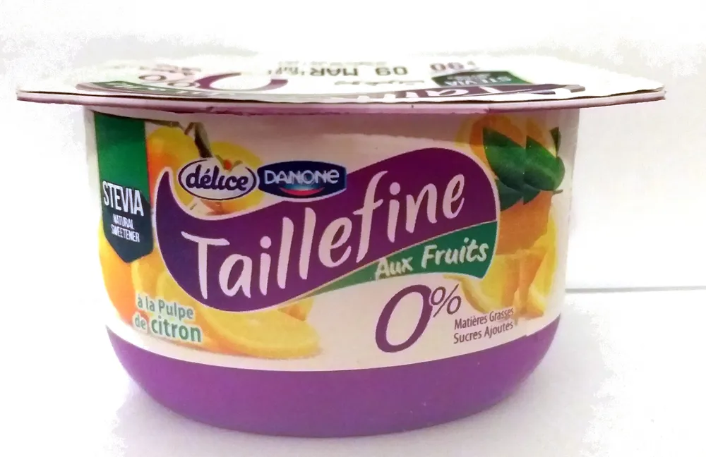 Taillefine aux fruits 0% Citron