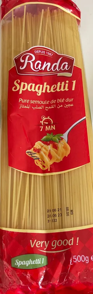 Pâtes Spaghetti 1