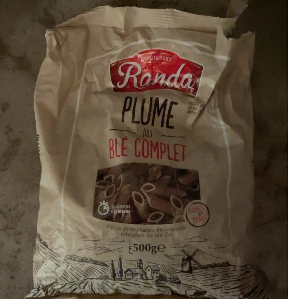 Plume au blé complet
