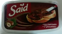 Crème à Tartiner aux Noisettes Said
