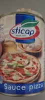 Sticap sauce pizza