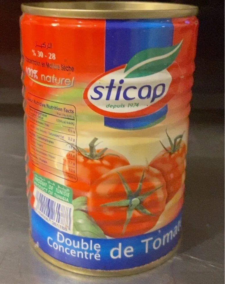 Double concentré de tomates