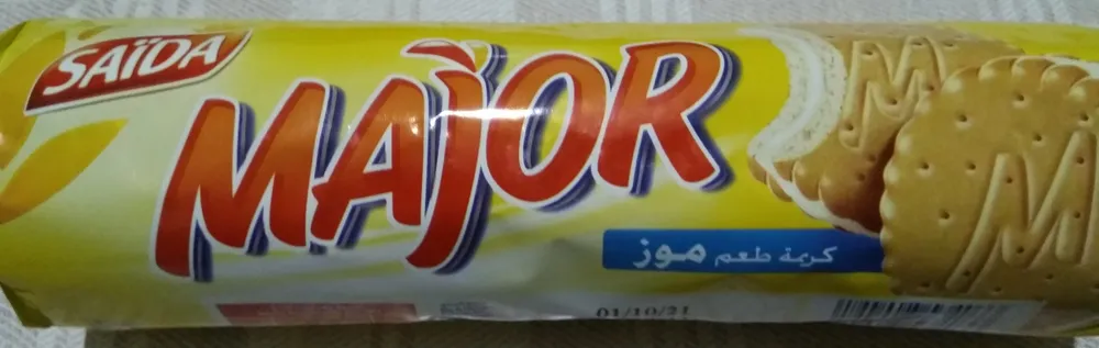 Major crème goût banane