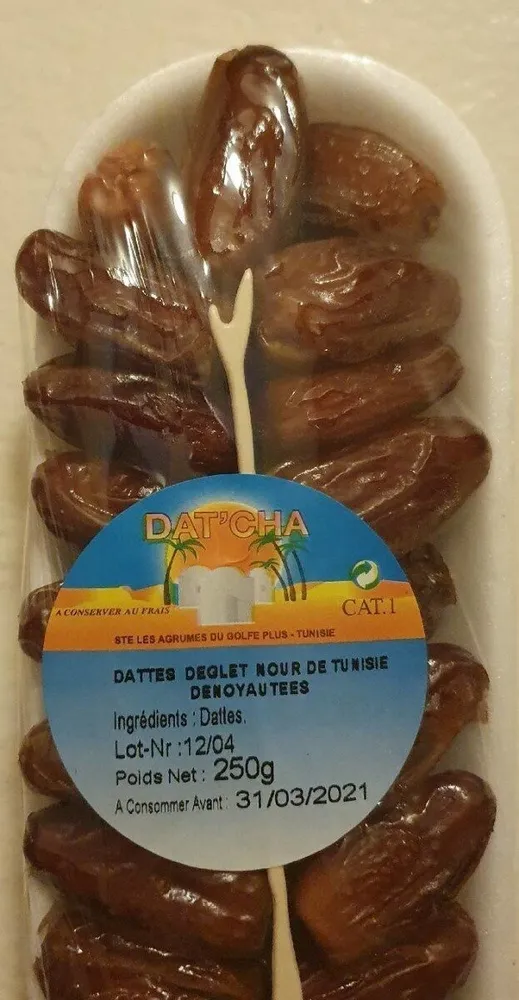 Dattes deglet nour de tunisie