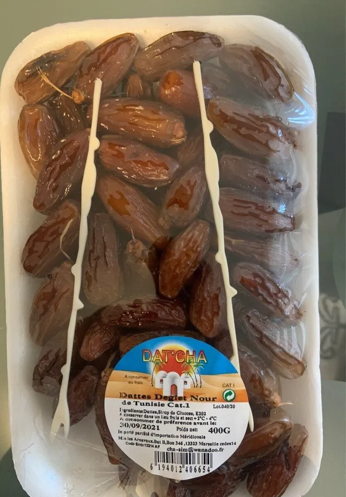 Dattes Deglet Nour de Tunisie