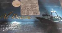Gamba blanca congelada