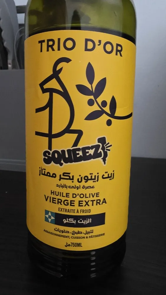 Huile D'olive Trio d'or
