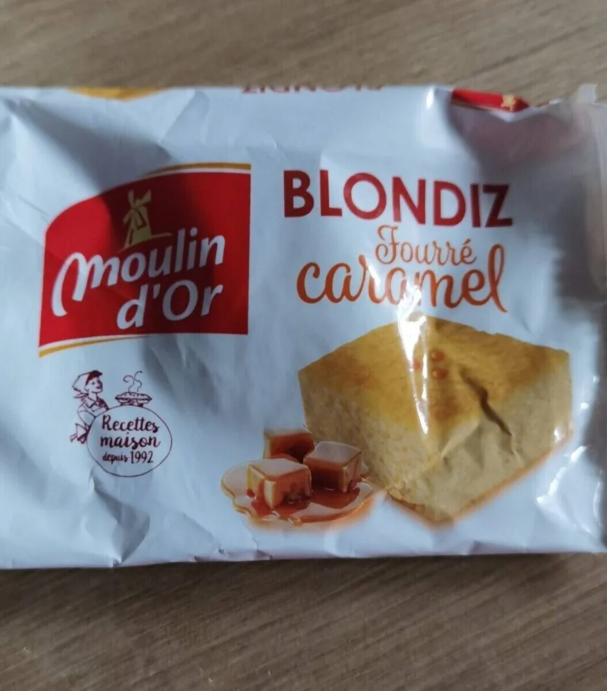 Blondiz fourré caramel