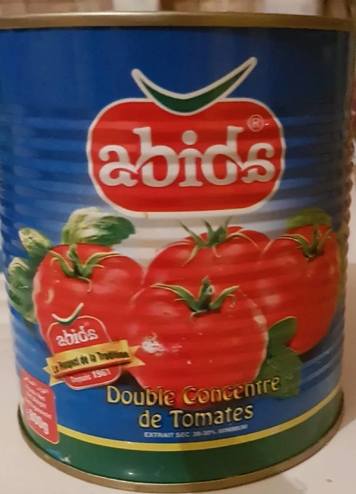Double concentré de tomates