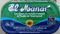Sardines de méditerranée à l’huile de tournesol