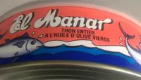 Thon entier à l'huile d'olive