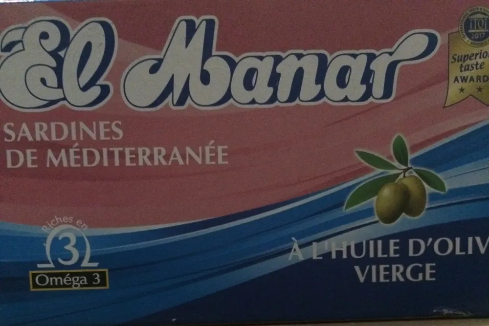Sardines de mediterranée