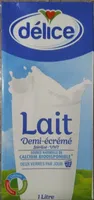 Lait demi écrémé UHT