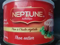 Thon entier à l'huile végétale