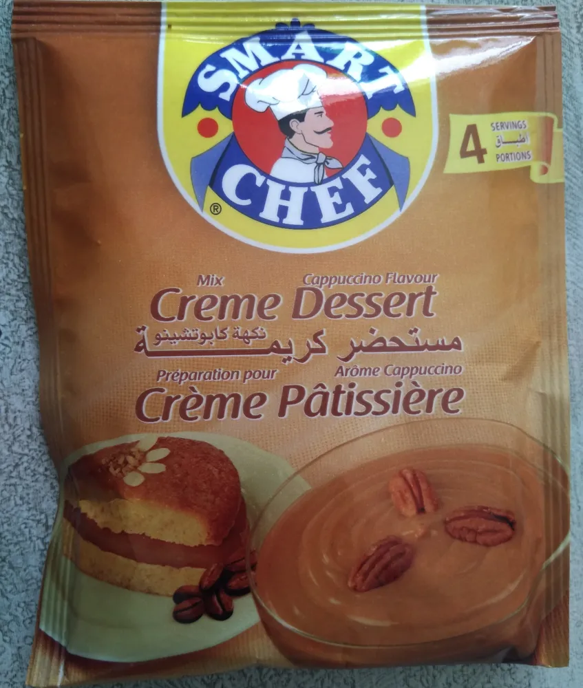 Préparation pour crème pâtissière arôme Cappuccino
