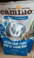 Golden cane sugar