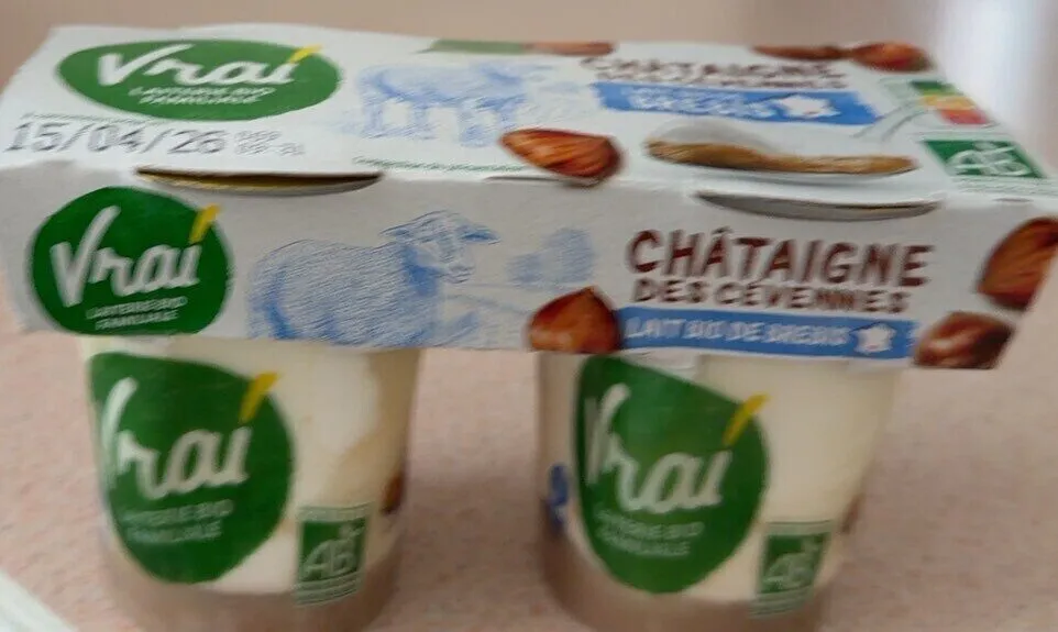 Lait bio de brebis châtaigne des Cévennes