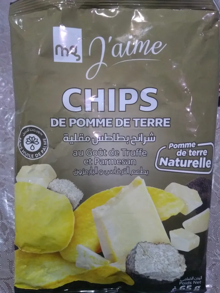 Chips de pomme de terre