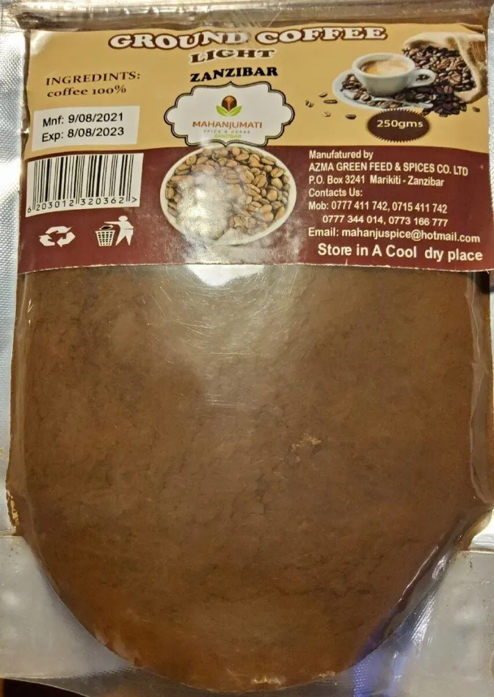 Ground coffee