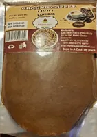 Ground coffee