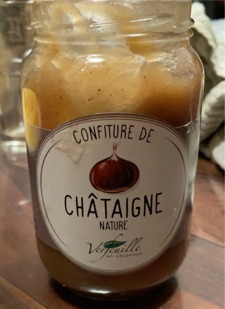 Confiture de chataigne nature